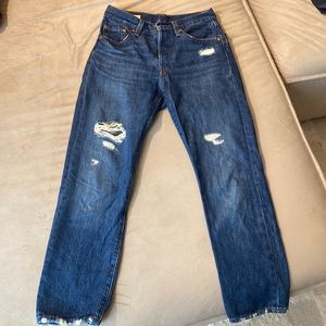 Levi’s 501 Cropped Straight size 24